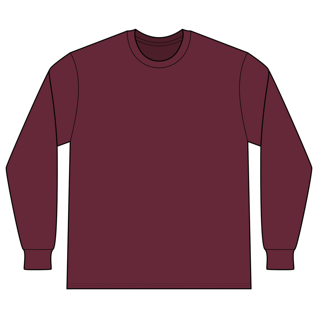 Light Duty Block Island lighthouses men's thermal long sleeve, additional view - BlockBoundRI