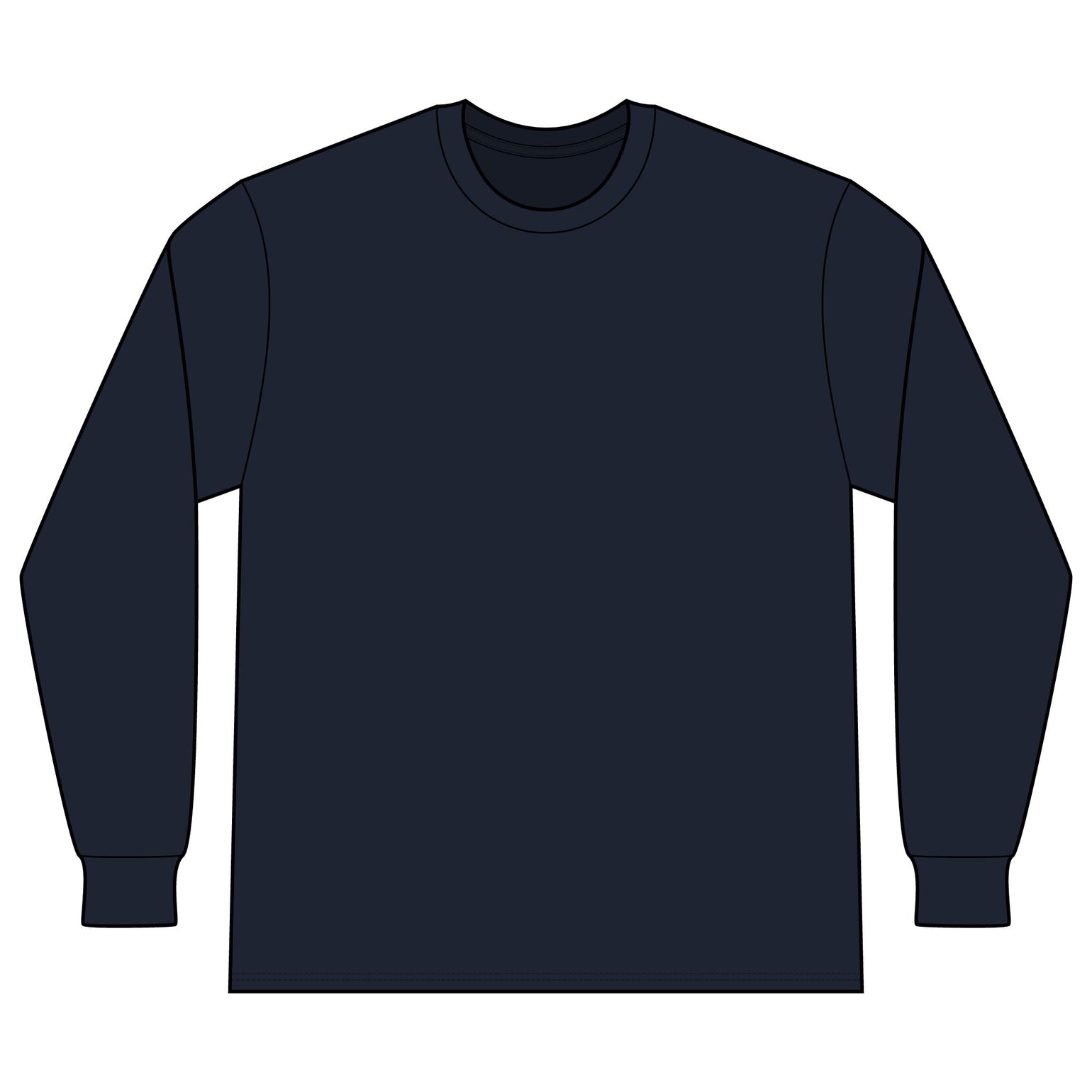 Light Duty Block Island lighthouses men's thermal long sleeve, additional view - BlockBoundRI