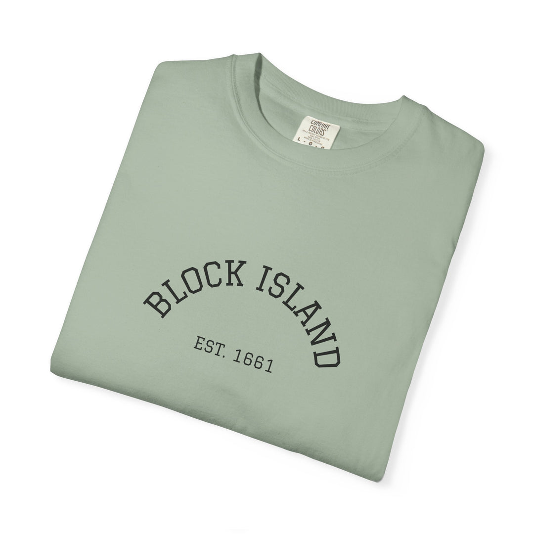Block Island Est. 1661 Arch Tee, Garment-Dyed by BlockBoundRI, photo 13