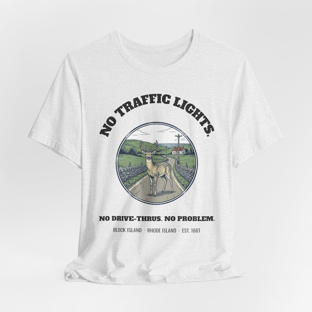 Block Island No Traffic Lights T-Shirt by BlockBoundRI, photo 12