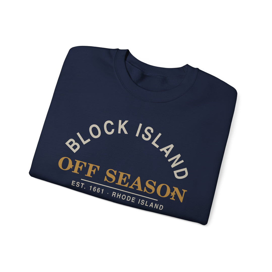 Block Island Off Season Crewneck Sweatshirt by BlockBoundRI, photo 15