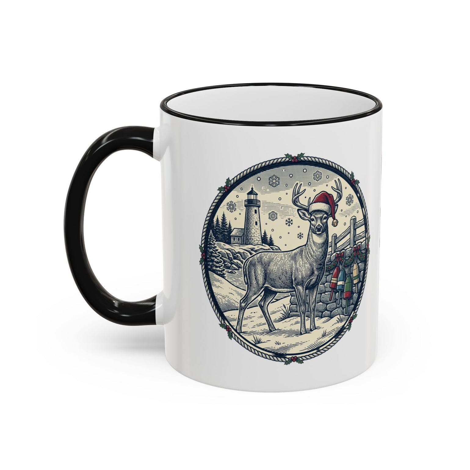 Our Deer Don't Fly Mug, Block Island Christmas by BlockBoundRI, photo 18