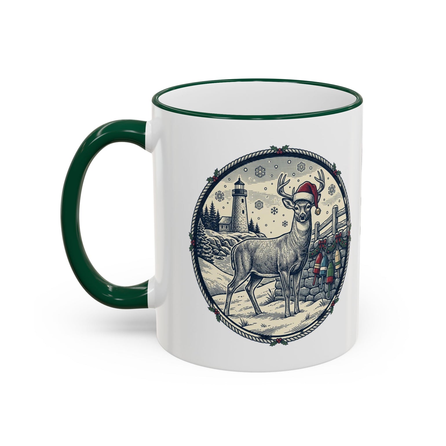 Our Deer Don't Fly Mug, Block Island Christmas by BlockBoundRI, photo 24