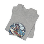 Santa Takes the Ferry Block Island Christmas T-Shirt by BlockBoundRI, photo 19