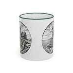 Southeast Light Mug, Block Island Lighthouse in Green, BlockBoundRI