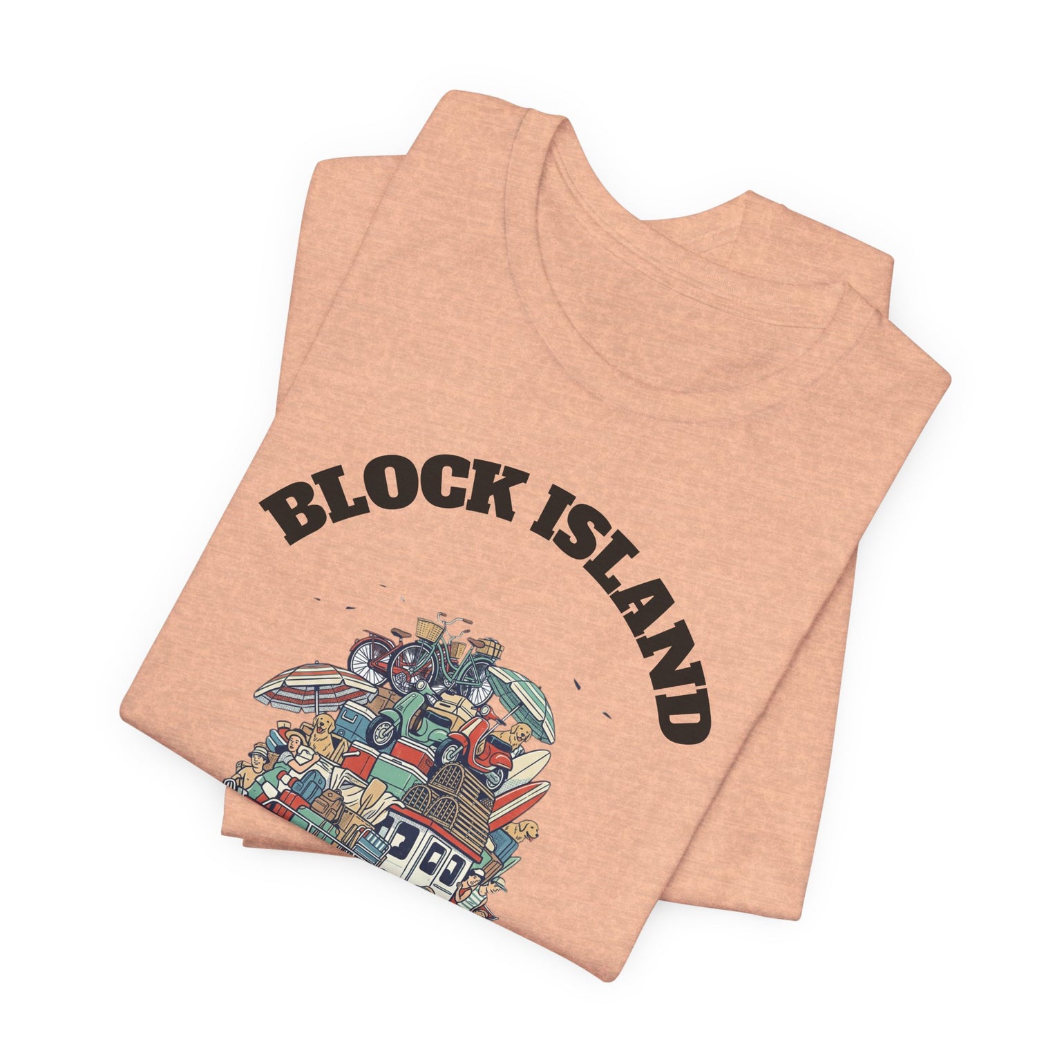 Block Island Summer Population T-Shirt by BlockBoundRI, photo 17