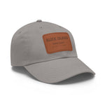 Block Island Coordinates Leather Patch Hat by BlockBoundRI, photo 11