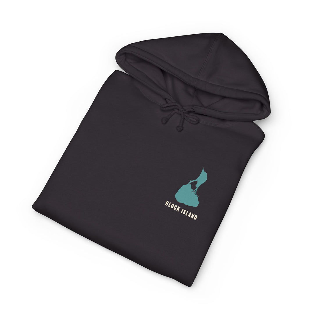 Mainland? Never Heard of Her Block Island heavyweight hoodie, additional view - BlockBoundRI