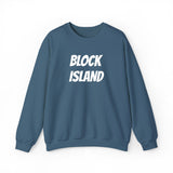 Block Island Crewneck Sweatshirt — Embroidered Pullover