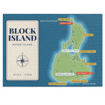 Block Island map jigsaw puzzle - view 3 - BlockBoundRI