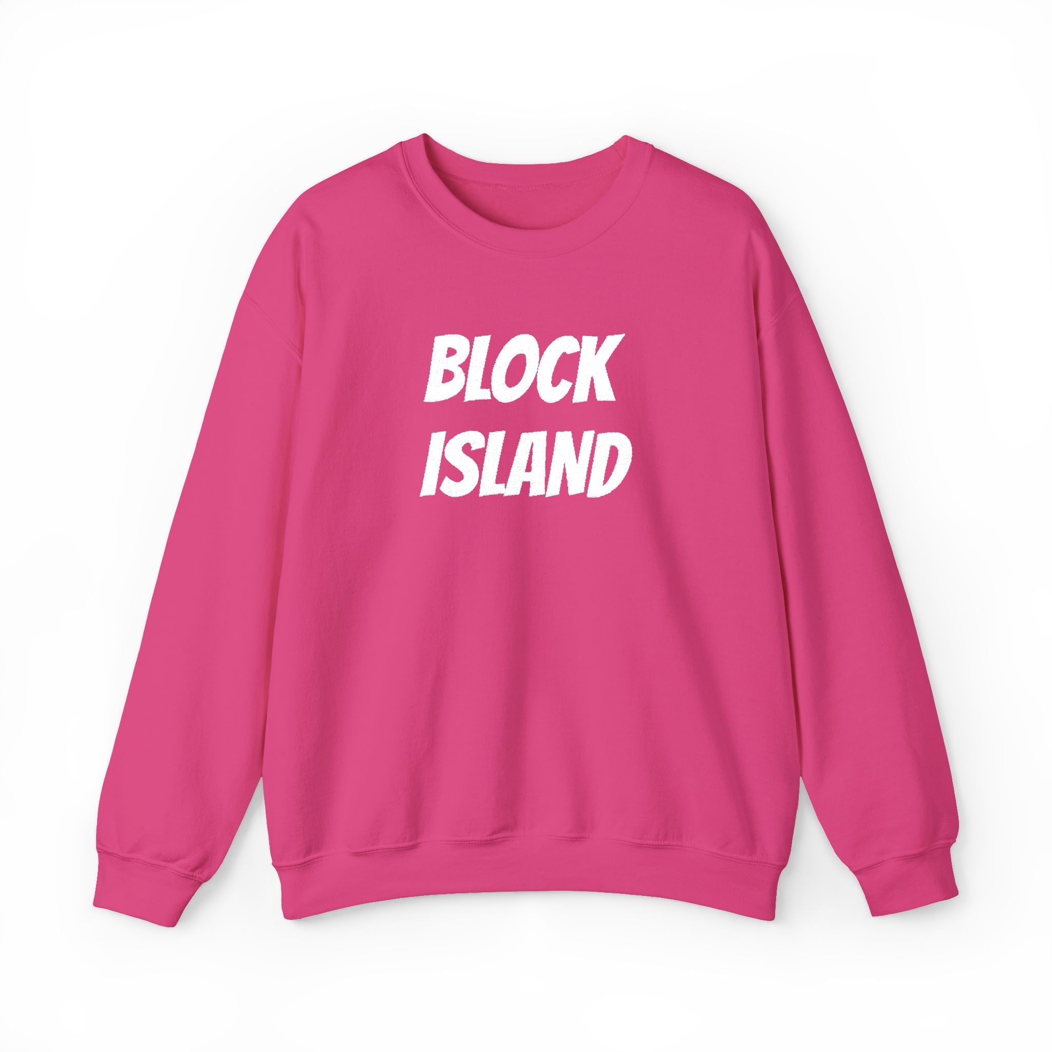 Block Island Crewneck Sweatshirt — Embroidered Pullover