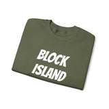 Block Island Crewneck Sweatshirt — Embroidered Pullover
