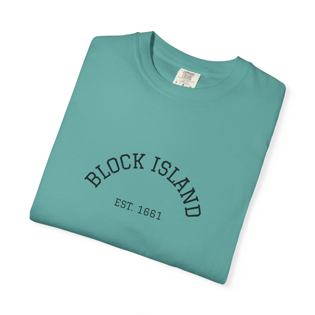 Block Island Est. 1661 Arch Tee, Garment-Dyed by BlockBoundRI, photo 16