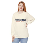 Offshore and Okay With It Block Island long sleeve tee, view 4 - BlockBoundRI