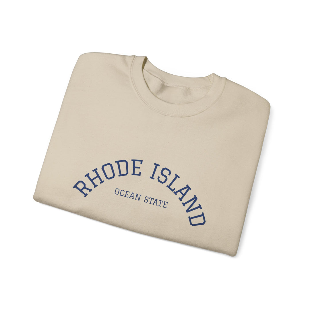 Rhode Island Varsity Crewneck Sweatshirt by BlockBoundRI, photo 8