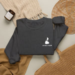 Block Island coordinates embroidered crewneck - view 25 - BlockBoundRI