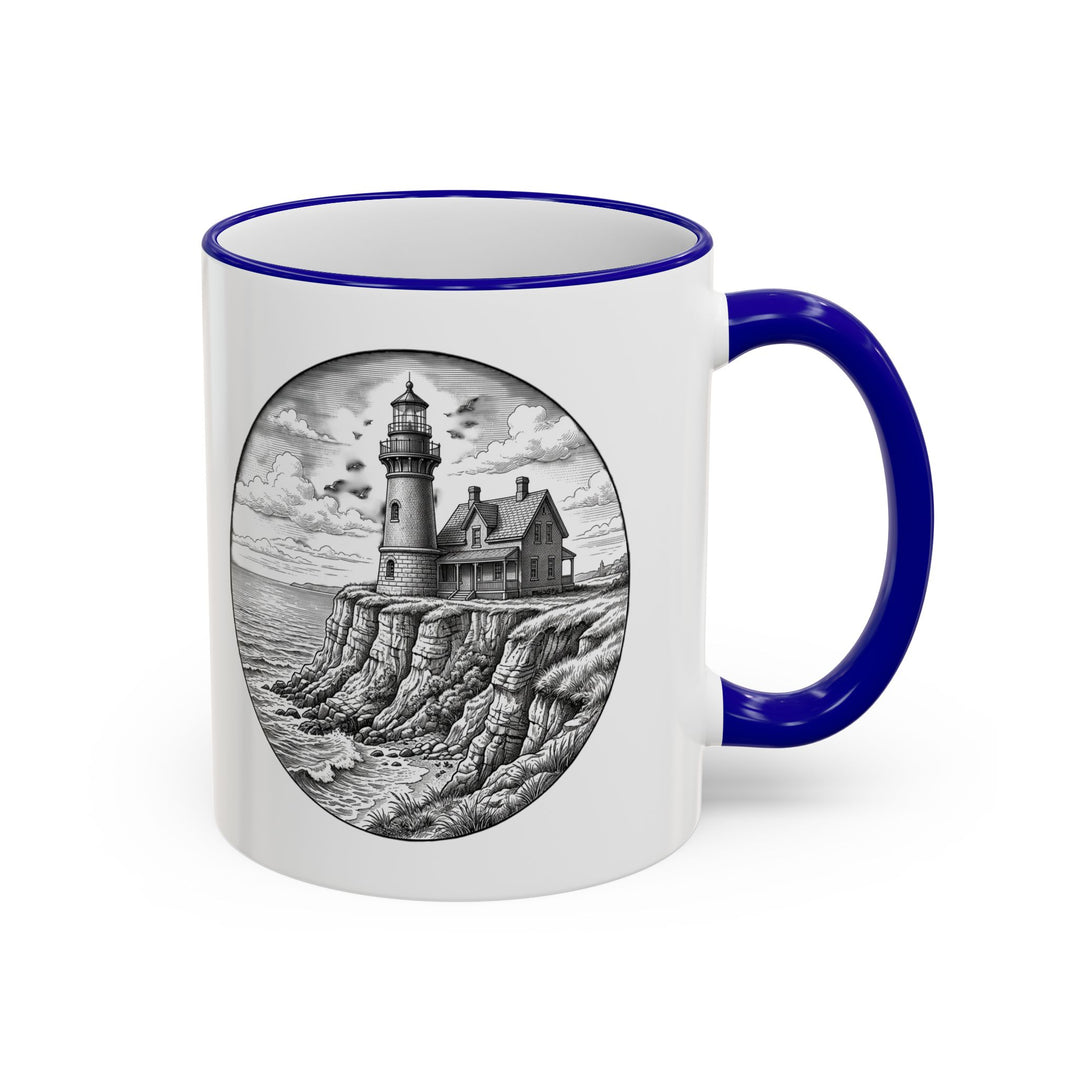 Southeast Light Mug, Block Island Lighthouse by BlockBoundRI, photo 26