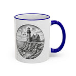 Southeast Light Mug, Block Island Lighthouse by BlockBoundRI, photo 26
