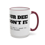 Our Deer Don't Fly Mug, Block Island Christmas by BlockBoundRI, photo 13