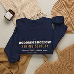 Rodman's Hollow Hiking Society Block Island crewneck sweatshirt, view 3 - BlockBoundRI