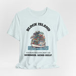 Block Island Summer Population T-Shirt by BlockBoundRI, photo 21