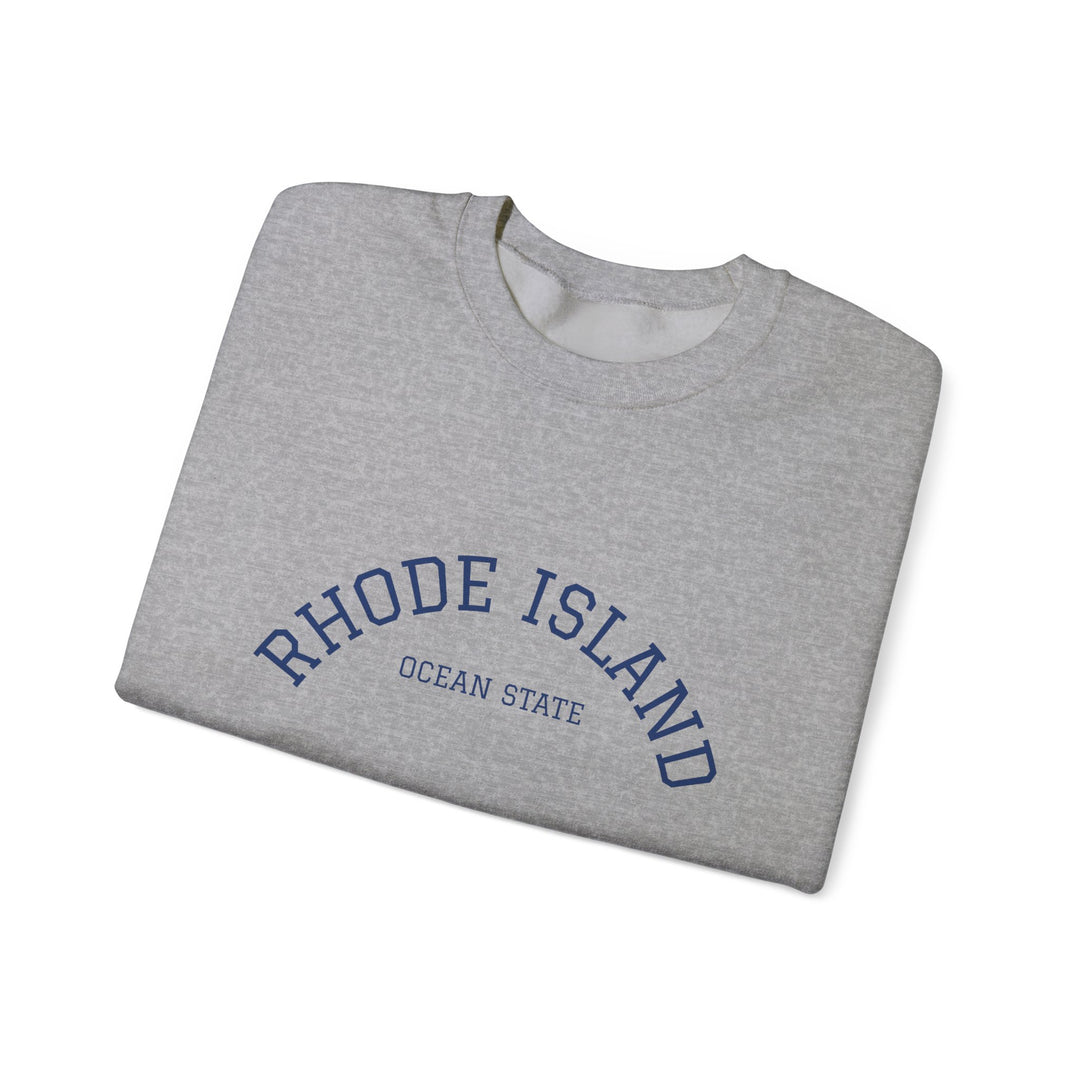 Rhode Island Varsity Crewneck Sweatshirt by BlockBoundRI, photo 11