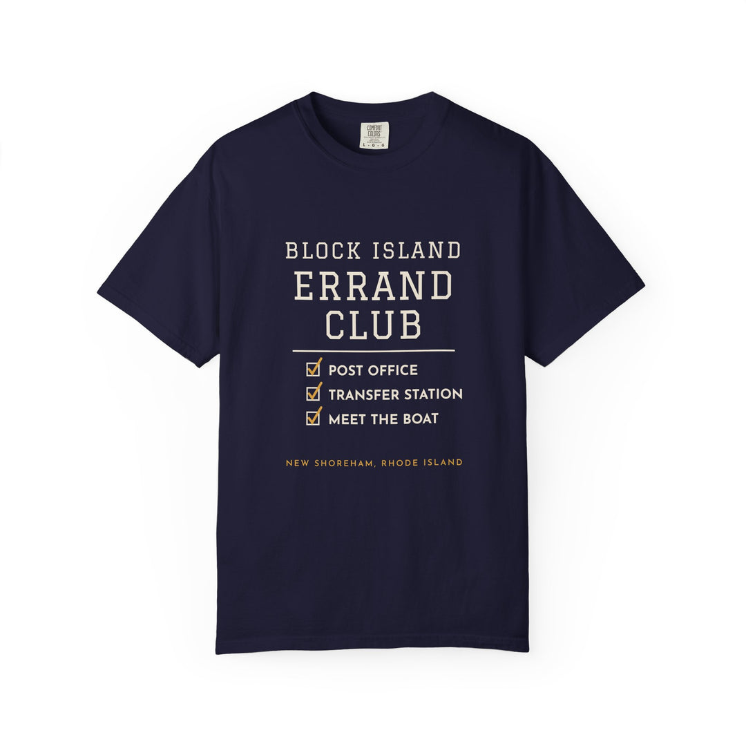 Block Island Errand Club Comfort Colors tee - view 7 - BlockBoundRI