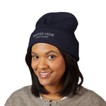 Winter Crew Block Island embroidered beanie, view 2 - BlockBoundRI