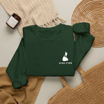 Block Island coordinates embroidered crewneck - view 22 - BlockBoundRI