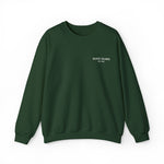 Block Island Est. 1661 Embroidered Crewneck in Forest Green, BlockBoundRI