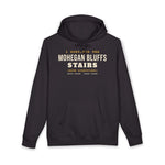 I Survived the Mohegan Bluffs Stairs Block Island hoodie in Black - BlockBoundRI