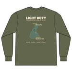 Light Duty Block Island lighthouses men's thermal long sleeve, additional view - BlockBoundRI