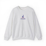 Certified Off-Islander embroidered Block Island crewneck sweatshirt in Ash - BlockBoundRI
