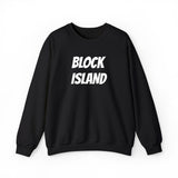Block Island Crewneck Sweatshirt — Embroidered Pullover