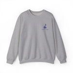Block Island coordinates embroidered crewneck - view 4 - BlockBoundRI