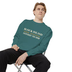 Block Island Winter Population crewneck sweatshirt, view 13 - BlockBoundRI