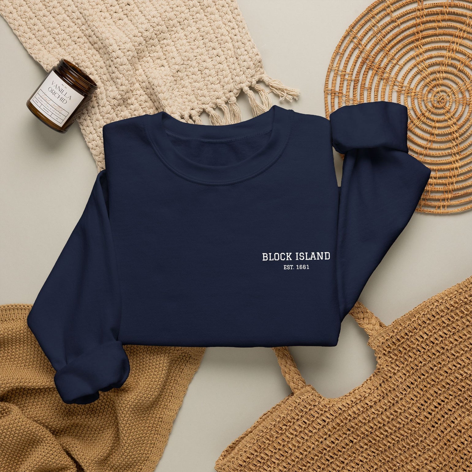 Block Island Est. 1661 Embroidered Crewneck by BlockBoundRI, photo 20