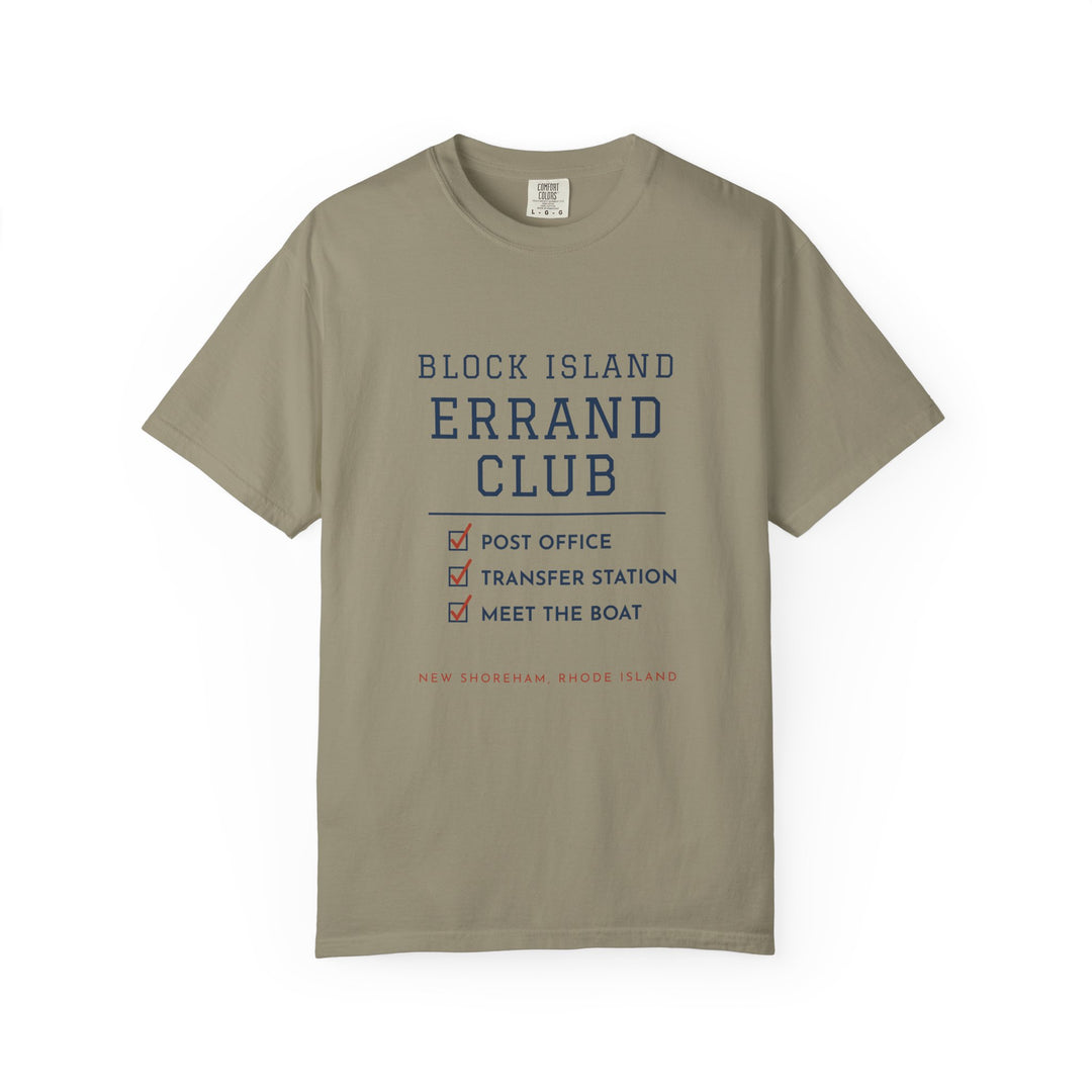 Block Island Errand Club Comfort Colors tee - view 2 - BlockBoundRI