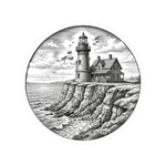Southeast Light Sticker, Block Island Lighthouse Decal by BlockBoundRI, photo 4