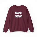 Block Island Crewneck Sweatshirt — Embroidered Pullover