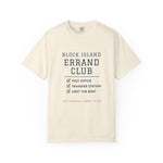 Block Island Errand Club Comfort Colors tee - view 1 - BlockBoundRI