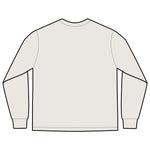 North Light men's long sleeve: engraving-style Block Island North Light lighthouse at Sandy Point above dune grass — view 4