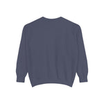 Ferry Standard Time crewneck: white clock face reading Now-ish, Soon, Later and Fog, Block Island R.I. — view 19
