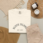 Block Island Est. 1661 Arch Tee, Garment-Dyed by BlockBoundRI, photo 11