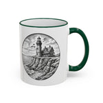 Southeast Light Mug, Block Island Lighthouse by BlockBoundRI, photo 32