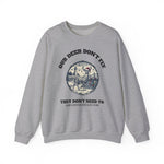 Block Island Christmas Sweatshirt in Sport Grey, BlockBoundRI