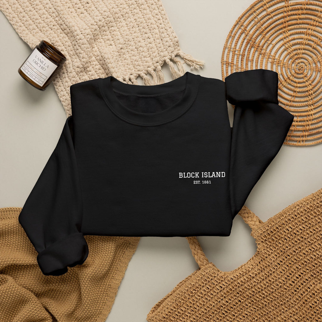 Block Island Est. 1661 Embroidered Crewneck by BlockBoundRI, photo 8