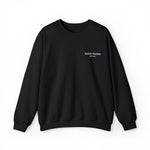 Block Island Est. 1661 Embroidered Crewneck in Black, BlockBoundRI