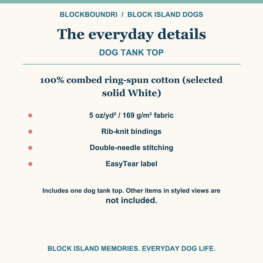 Block Island Dog Tank — Holiday Hound