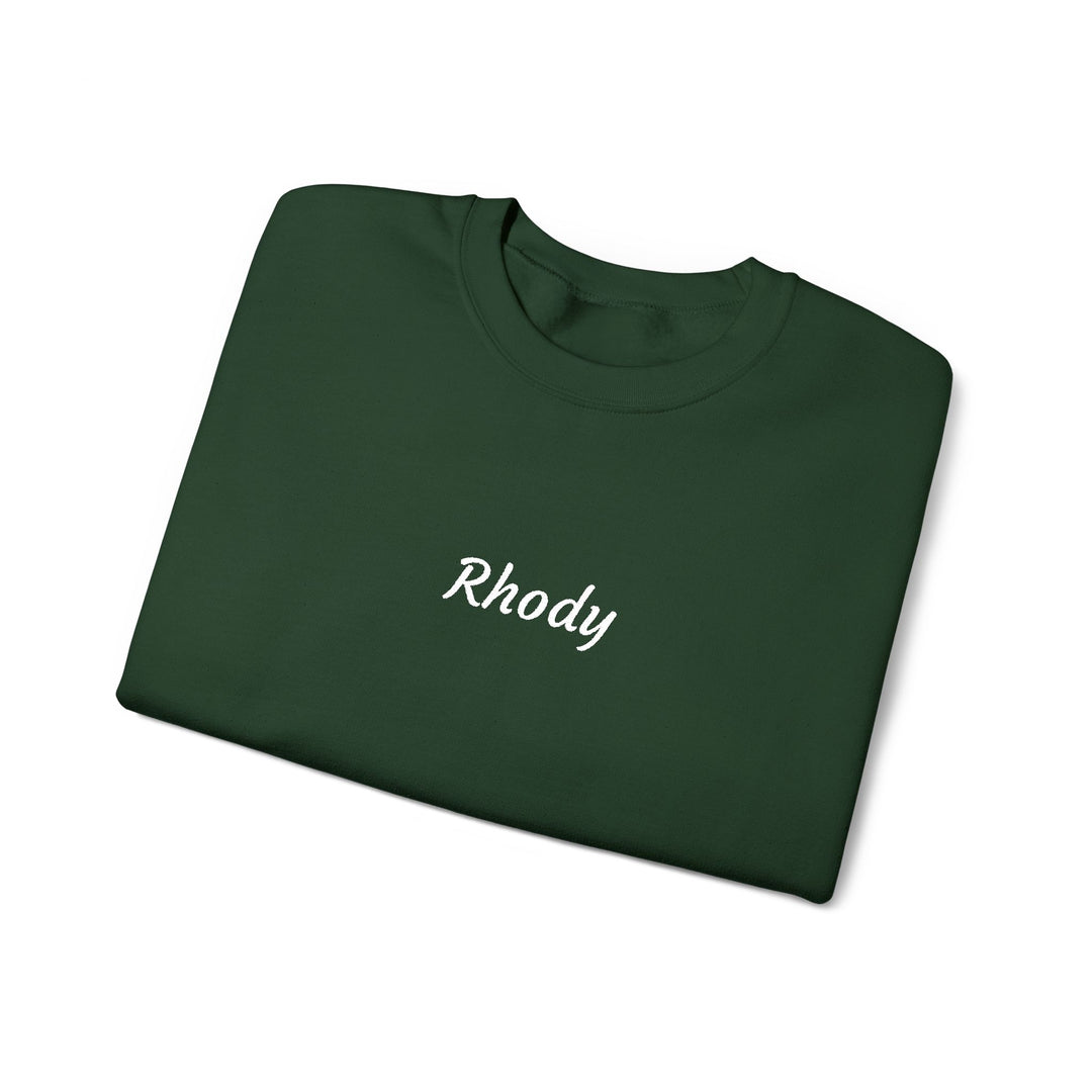 Rhody Embroidered Crewneck, Rhode Island Sweatshirt by BlockBoundRI, photo 9
